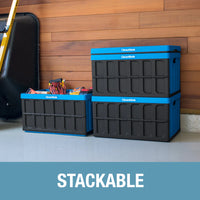 
              Clever Made Collapsible Storage Bin with Lid
            