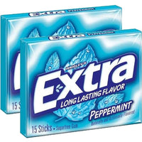 Wrigley's Extra Long Lasting Flavor Peppermint 15-Sticks DLC: 01 JAN25