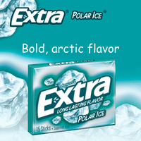 Wrigley's Extra Long Lasting Flavor Polar Ice 15-Sticks DLC: 01 JAN25