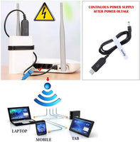 
              Cable From Power Bank to Router 12V
            