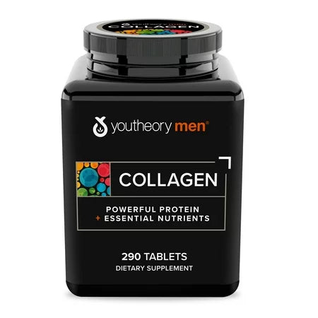 Youtheory Men Collagen Dietary Supplement 290 count DLC: JUIN26