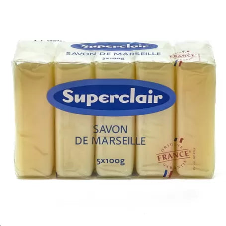 Savon à mains de Marseille Superclair 5 x 100g