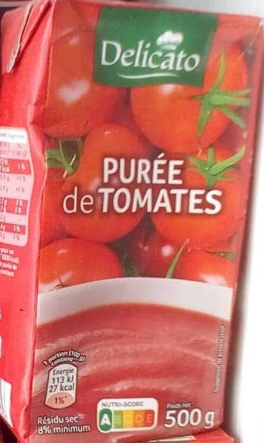 Purée de Tomates Delicato 500g DLC: 28-MAR26