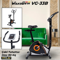 
              VOLKS GYM VG-33B Mini vélo elliptique (Velotrenajor)
            