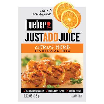 Weber Citrus Herb Marinade Mix DLC: 22 MAI2024