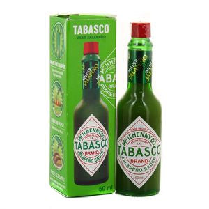 Tabasco Sauve Pimentée Verte, 60mL DLC: MAR24