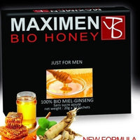 Maximen Bio Honey 100% Bio Miel-Ginseng Sachet de 20g DLC: 01 SEPT2025