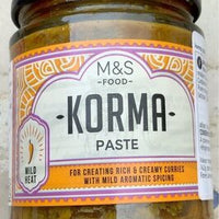 Korma Paste - Marks & Spencer DLC: SEPT2024