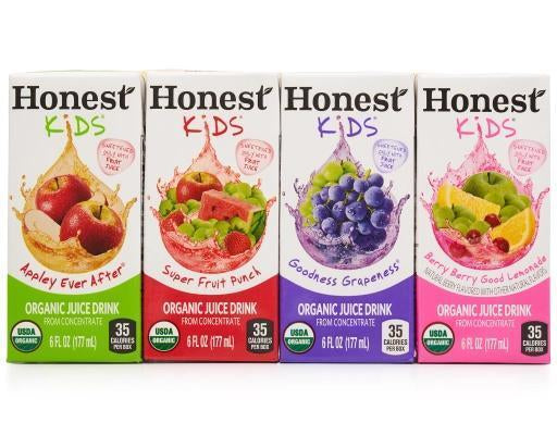 Honest Kids Organic Berry Gold Lemonade  8 poche.) DLC: 15-JUL24