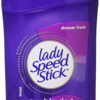 Lady Speed Stick Deodorant 1.4 Oz 39.6g Shower Fresh DLC: FEB25