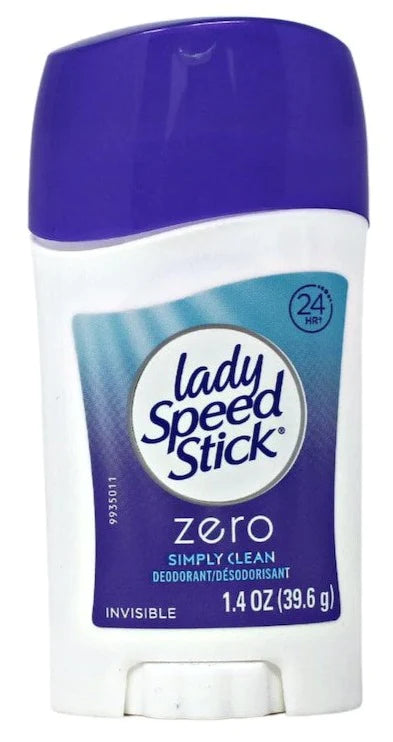 Lady Speed Stick Deodorant 1.4 Oz 39.6g Simply Clean DLC: FEB25