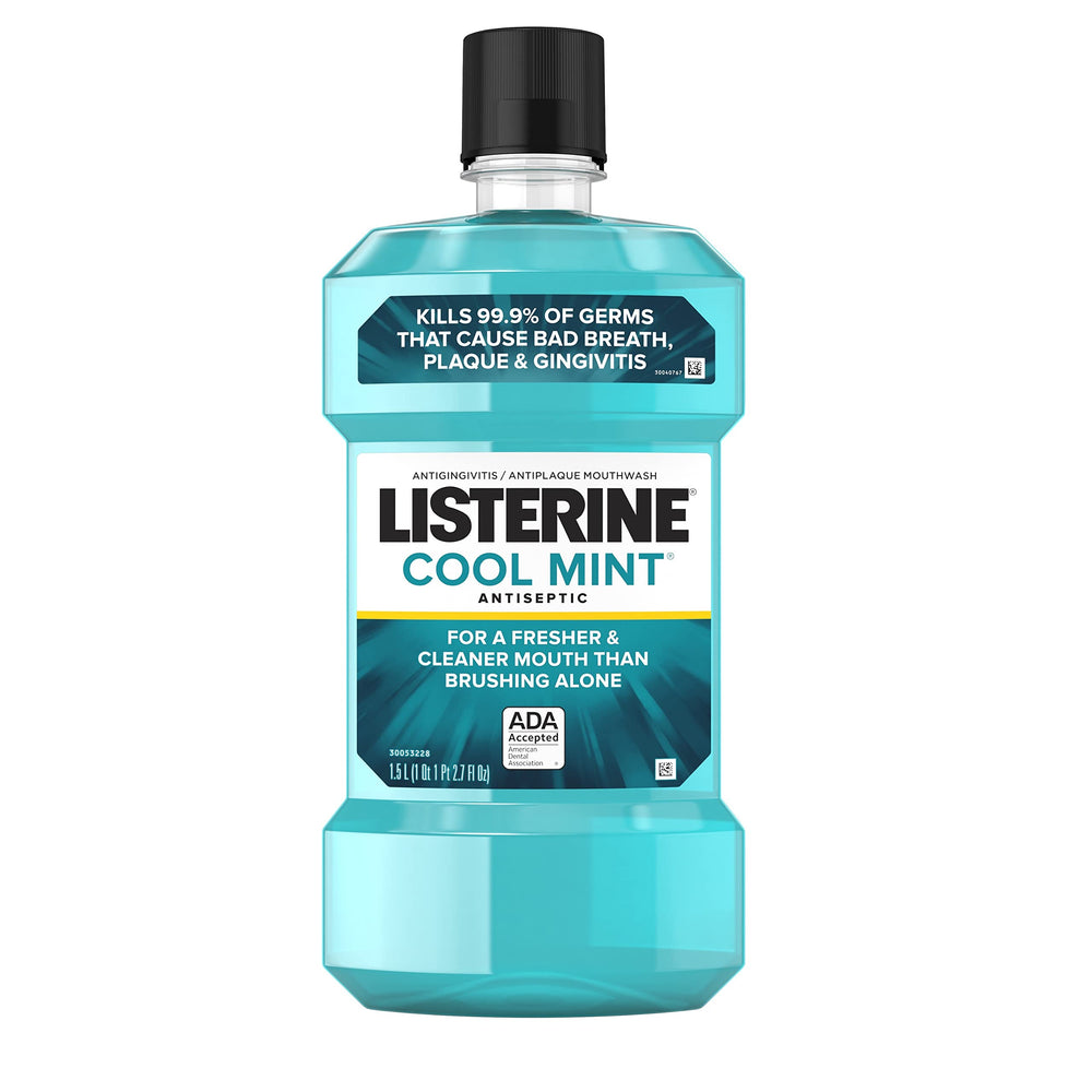 Listerine Cool Mint Antiseptic Mouthwash 1.5L DLC: Janv25