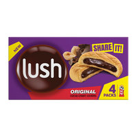 
              Lush Cookies 4.8 Oz 4Pk Original Cocoa Cream DLC: 27-JUIN24
            