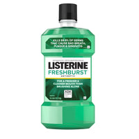 
              Listerine Freshburst Antiseptic Mouthwash for Bad Breath, Kills 99% of Germs That Cause Bad Breath & Fight Plaque & Gingivitis, ADA Accepted Mouthwash, Spearmint, 1.5 L DLC: MAR2025
            