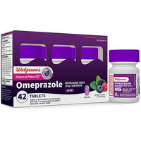 
              Walgreens Omeprazole Delayed Release Tablets 20 mg, Acid Reducer Wildberry Mint DLC: JUIN24
            