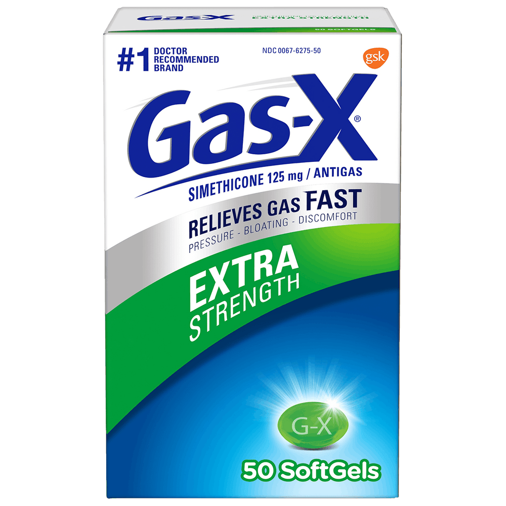 Gas-X Extra Strength Anti-Gas Softgels, 125 mg (24 ct.)