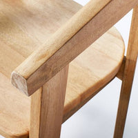 
              Terra Solid Wood Curved Back Dining Chair - Threshold™ designed with Studio McGee
(L 54cm, La 45cm, H 80cm)
            