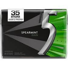 Wrigley's 5 Gum Spearmint Rain (15 ct)-DLC: Sept25