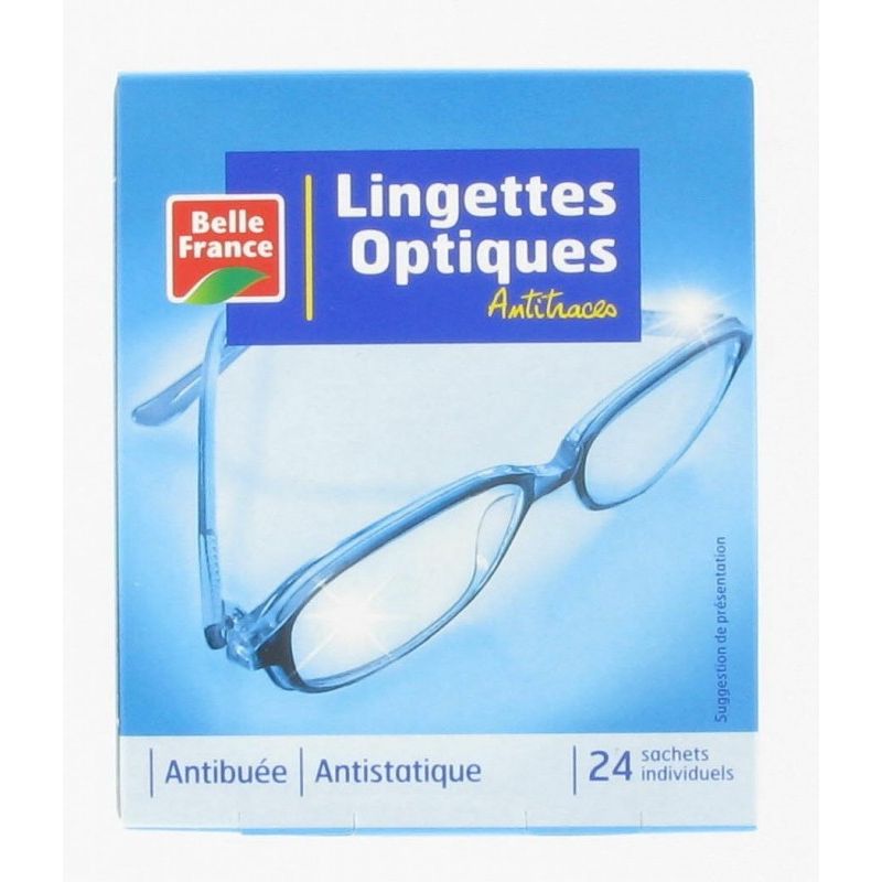 BELLE FRANCE LINGETTES OPTIQUE X24 B.F