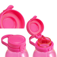 
              Your Zone 16 oz Plastic Chug Lid Water Bottle, PET material, Pink 473ml
            