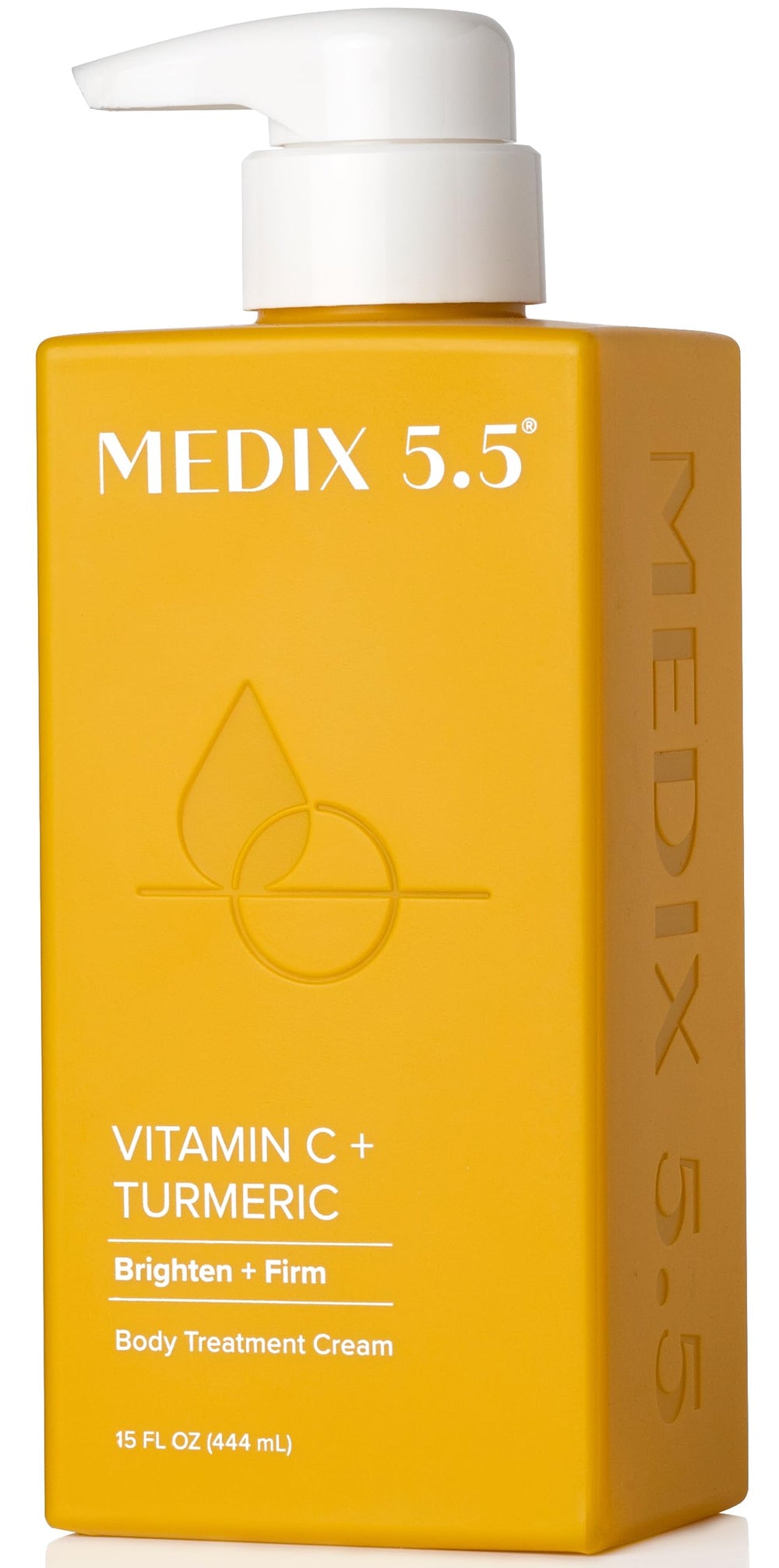 Medix 5.5 Vitamin C Cream Face & Body Lotion, Moisturizer | Anti Aging Skin Care Firming & Brightening, Diminishes The Look Of Uneven Skin Tone, Age Spots, & Sun Damaged Dry Skin, 15 Fl Oz/444mL