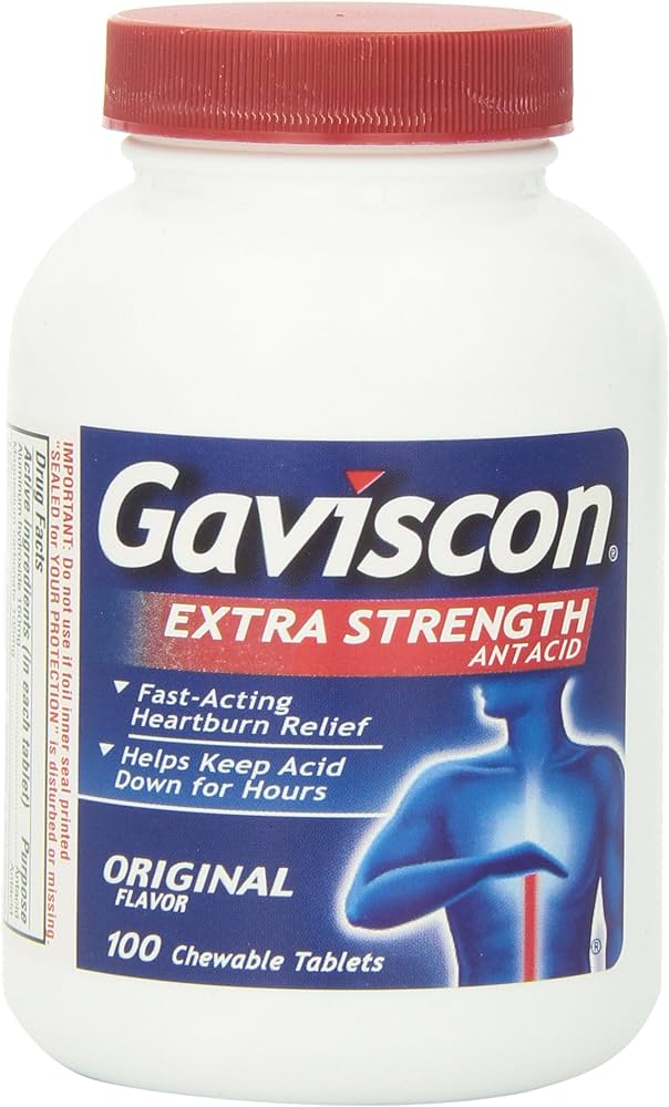 Gaviscon Extra Strength Antacid Original - 100 CT/ Mars 2027