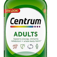 Centrum Adult Multivitamin/Multimineral Supplement with Antioxidants, Zinc, Vitamin D3 and B Vitamins, Gluten Free, Non-GMO Ingredients - 200 Count DLC: Dec25