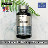 
              Zinc Picolinate 100mg 180 Capsules DLC: MAI24
            