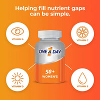 
              One A Day Women's 50+ Multivitamin Tablets, Multivitamins for Women, 100 Count DLC: NOV25
            