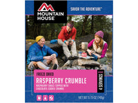 
              Mountain House Raspberry Crumble Freeze Dried Food 5.15 oz( 146g ) DLC: MAI2049
            