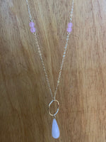 
              Collier Quartz Rose
            