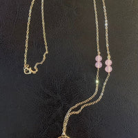 Collier Quartz Rose