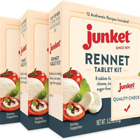 Junket Rennet tabletas 0.23 oz(6.5g) DLC: 32 AOÛT2024