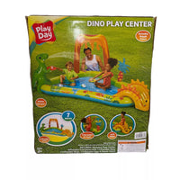 
              Play Day Gonflable Dino Play Center. Toboggan jouets 2+ 102 pouces x 69 pouces 7 pièces
            