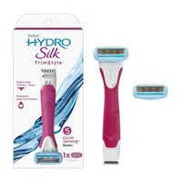 
              Schick Hydro Silk 5 TrimStyle Women's Razor and Bikini Trimmer - 1 Razor Handle and 1 Refill
            