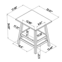 
              Haverhill Wood End Table Weathered Brown - Threshold: Chic Living Room Furniture, No Assembly Required
            