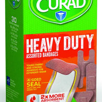 Curad Heavy Duty Assorted Bandages 30ct