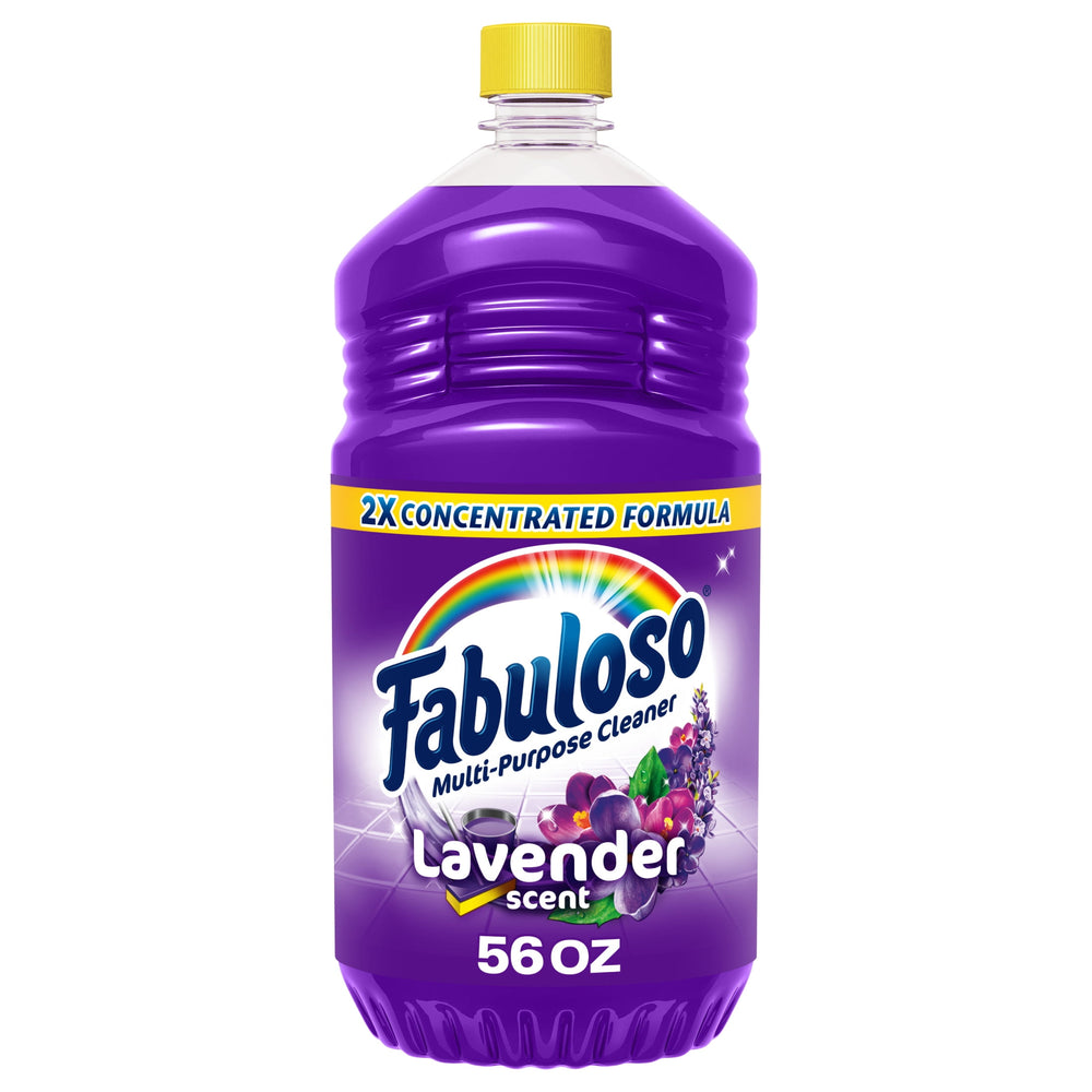 Fabuloso Multi-Purpose Cleaner & Floor Cleaner 2x Concentrated, Lavender - 56 fl oz 6.2 L