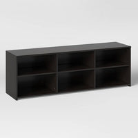 Storage TV Stand for TVs up to 70" Black - Room Essentials (L 1m x 50cm, La 40cm, H 50cm)