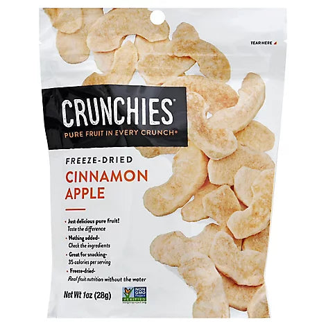 Crunchies Freeze-Dried Cinnamon Apple 28g DLC: 02-MAR24