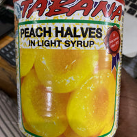 Tabana Peach Halves In Light syrup 850g DLC: 26-MAI24