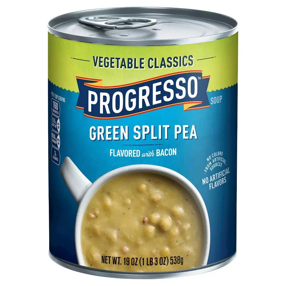 Progresso Vegetable Classics Green Split Pea Soup - 19oz DLC: 15-FEV25