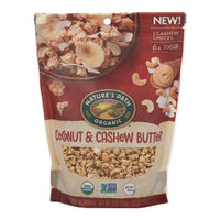 Nature's Path Organic Gluten Free Coconut & Cashew Butter Granola - 11oz DLC: 11-FEB24