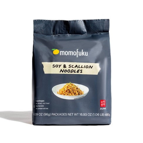 Momofuku x A-Sha Soy & Scallion Noodles - 5ct/16.93oz DLC: 26-FEB24