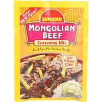 Sun-Bird Mongolian Beef Seasoning Mix DLC: 31-MAY24