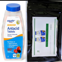 Equate Ultra-Strength Antacid Tablets, 1000 mg, Assorted Berries, 10 Count