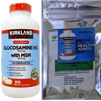 Kirkland Signature Extra Strength Glucosamine Extra Strength HCl with MSM, 20 Tablets by Extra Strength Glucosamine Extra Strength HCl with MSM