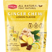 Pocas Ginger Chew (Lemon) 10pcs DLC: 07-SEPT24