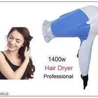 Sèche-cheveux professionnel 1400w pour soins capillaires hydratants, sèche-cheveux lisse et brillant pour femmes