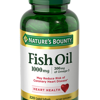 Fish Oil 1000mg 220 coated DLC: JUIN24